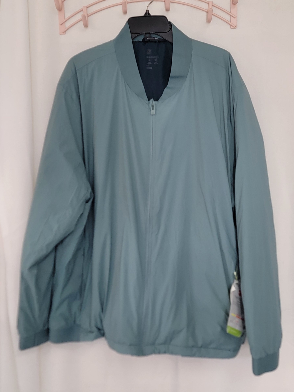 all in motion Sage Green Lightweight Bomber Jacket